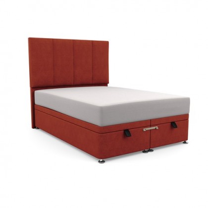 Byrony Ottoman Storage Upholstered Bed and Headboard